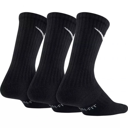 Nike Performance Cushioned Crew 3P JR SX6842-010 socks