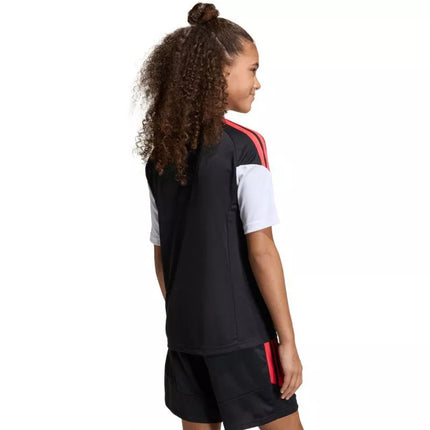 adidas Tiro 26 League Jersey for kids black and red KB1326