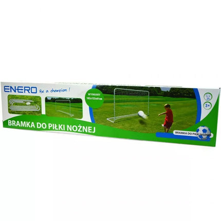 Enero futbolo vartai su tinklu 182x122x61cm 1003139
