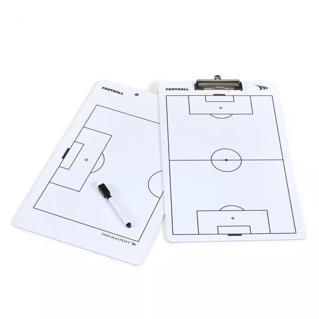 Maža balta taktinė lenta – futbolas