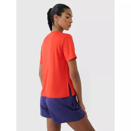Women's oversize quick-drying training T-shirt 4F 4FRSS25TFTSF1236-62S