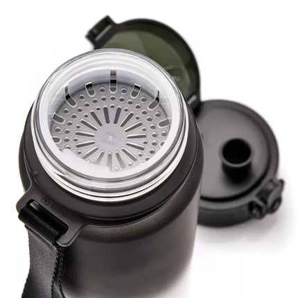 Meteor 650 ml navy blue sports bottle