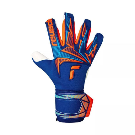 Reusch Attrakt Freegel Advance Goalkeeper Gloves Blue-Orange 5670235 4129