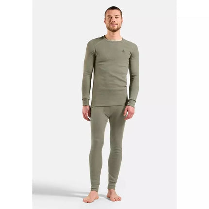 Odlo BL TOP crew neck l/s ACTIVE WARM long sleeve thermal underwear size M Gray