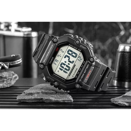 Vyriškas laikrodis CASIO AE-1600H-1AVDF + DĖŽUTĖ