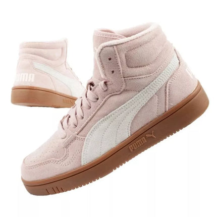 Puma Reb-L Mid moteriški sportiniai pudros rožinės spalvos žieminiai aulinukai