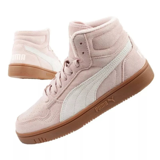 Puma Reb-L Mid moteriški sportiniai pudros rožinės spalvos žieminiai aulinukai