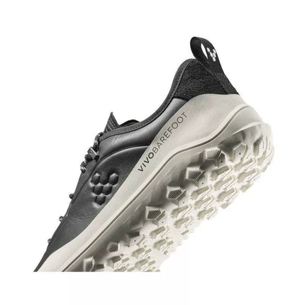Vyriški batai Vivobarefoot TRACKER LEATHER AT LOW OBSIDIAN/WHITE (309534-04)