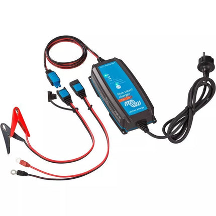 Blue Smart IP65s 12/5 įkroviklis + nuolatinės srovės (DC) jungtis