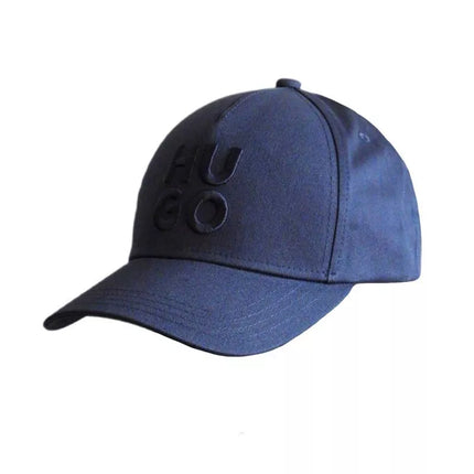 Hugo Boss Jude-Stacked Tamsiai Mėlyna Beisbolo Kepuraitė - 50533409-405