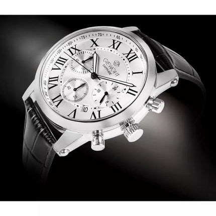 Giewont Chronograph Sapphire Silver Men's Watch GW6260-A1