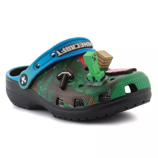 Crocs Classic Minecraft Clog Kids Multi Jr 210830-90H šlepetės