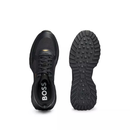 BOSS SNEAKER JONAH_RUNN_METH BLACK men's shoes (50513195-009)