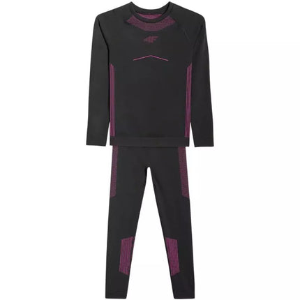 Seamless underwear for girls 4F F250 deep black 4FJWAW25USEAF250 20S
