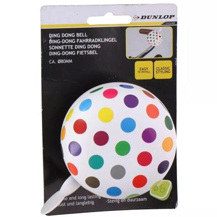 DUNLOP dviračio skambutis, skersmuo 80 mm, taškeliai