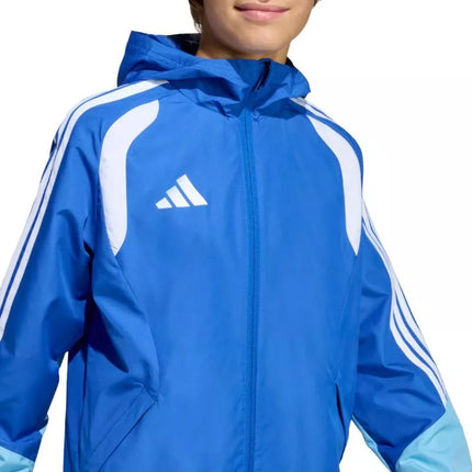 adidas Tiro 26 Competition All Weather Kids Jacket Blue KB0157