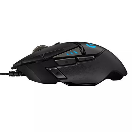 Logitech G502 Gaming HERO EU Pelė 910-005471 (optinis; 16000 DPI; juodas)