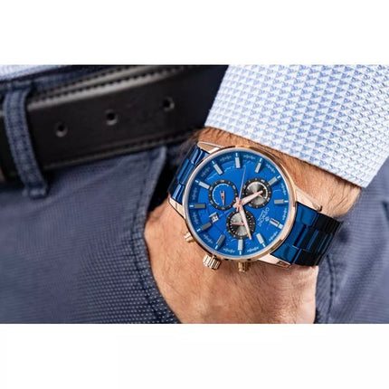 Men's Watch Giewont Chronograph Sapphire Blue GW4580-B5