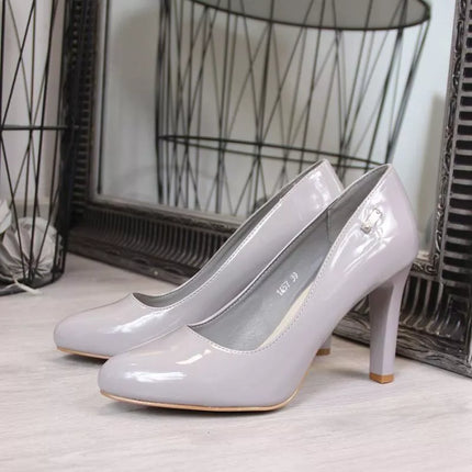 Sergio Leone W SK3G patentų odos bateliai su kulnu