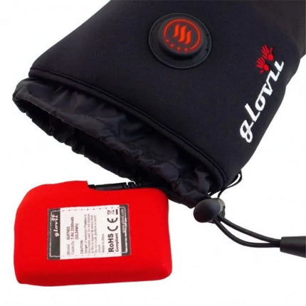 Glovii GLBM heated gloves (universal; M, S; black)
