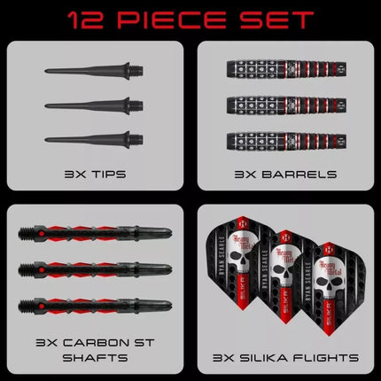 Harrows RYAN SEARLE SERIES 3 Strėlytės 90% Softip