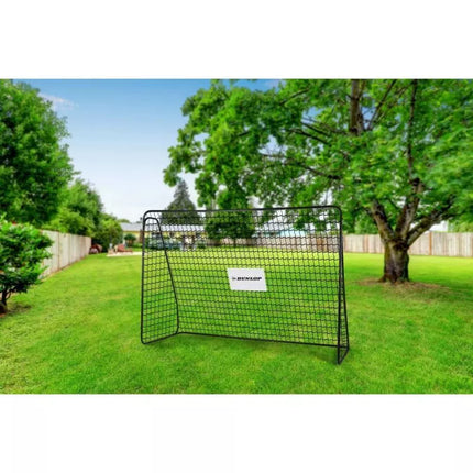 FOOTBALL GOAL WITH NET 300x205x120CM DUNLOP