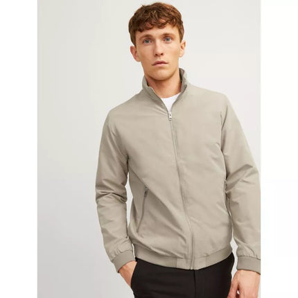 Jack&Jones striukė bomberis JJERUSH HARRINGTON BOMBER NOOS 12204277 CROCKERY
