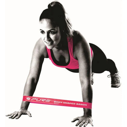FITNESS CROSSFIT MINI JUOSTŲ RINKINYS 3 VNT. MOTERIMS PURE 2 IMPROVE