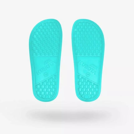 Kubota Women's Pool Flip-Flops Basic Turquoise KKB007