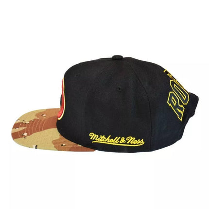 Mitchell & Ness NBA HWC Houston Rockets Šokoladinė Kamufliažinė Kepuraitė - HHSS1101-HROYYPPPBLCK