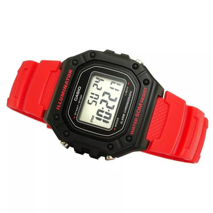 CASIO W-218H-4B Vyriškas laikrodis + Dėžutė