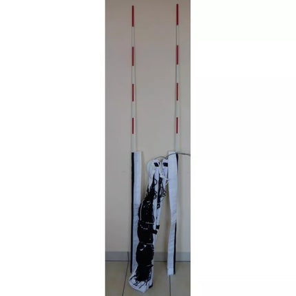 Profesionalus tinklinio tinklas NETEX 9,5 x 1m su antenomis, juodas