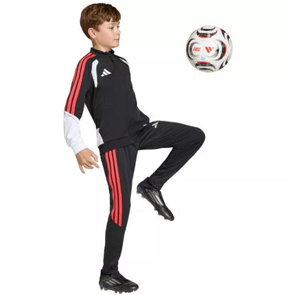 adidas Tiro 26 Competition Training kids' pants black and red KA5136