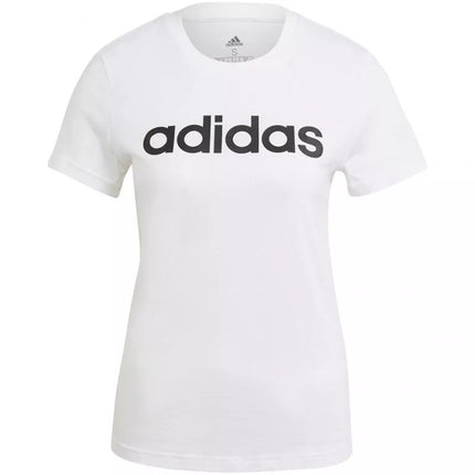 adidas Essentials Linear W GL0768 marškinėliai