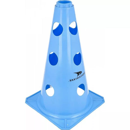 Yakimasport 23cm Mėlynas kūgis su skylutėmis 100042