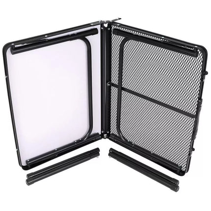 SULANKSTOMAS KEMPINGO STALAS 90X60X36-68CM PLIENO TINKLINIS MEDIS