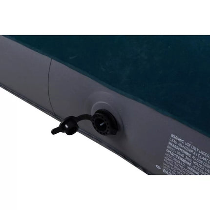 FLOCKED MATTRESS FOR 2 PEOPLE WITH BUILT-IN FOOT PUMP 191x137x22CM 24131