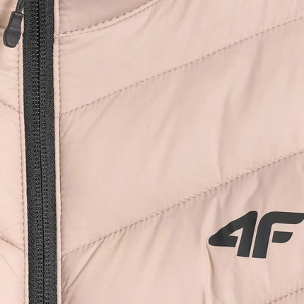 Women's jacket 4F F0855 beige 4FWSS26TDJAF0855 83S