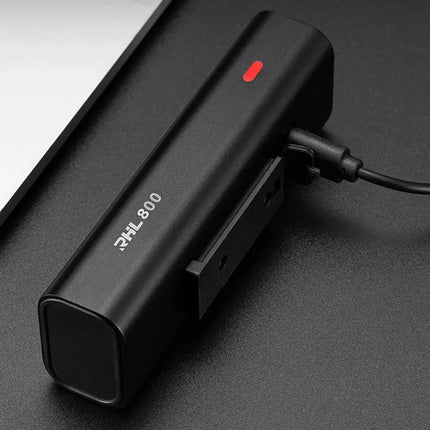 Rockbros 24710012001 front bicycle light 800 lm + USB-C - USB-A cable - black