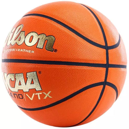 Wilson NCAA Legend VTX BSKT Orange/Gold Size 7 Basketball