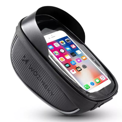 Wozinsky Bike Handlebar Bag with Phone Case 1L Black (WBB16BK)