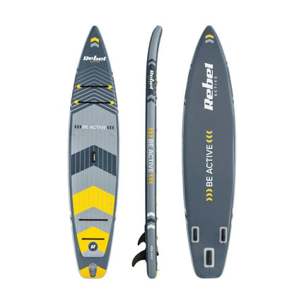 SUP board REBEL ACTIVE PRO Touring, 381x81x15, set