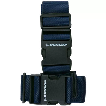 UNIVERSAL LUGGAGE SECURITY BELT 230x5CM SET OF 2 DUNLOP NAVY BLUE