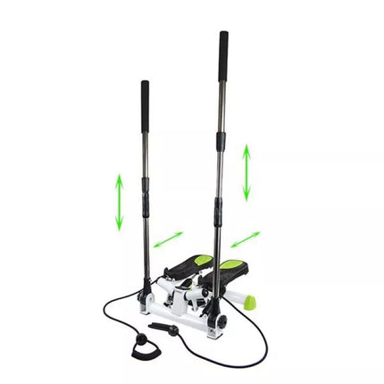 Reguliuojamas pakeliamas laiptų treniruoklis su rankenomis HMS S3096