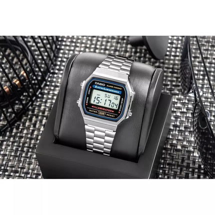 CASIO Vintage Watch A168WA-1YES + BOX