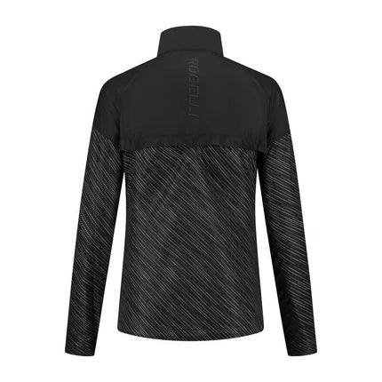 Rogelli ESSENTIAL HIVIS striukė juoda 2XL