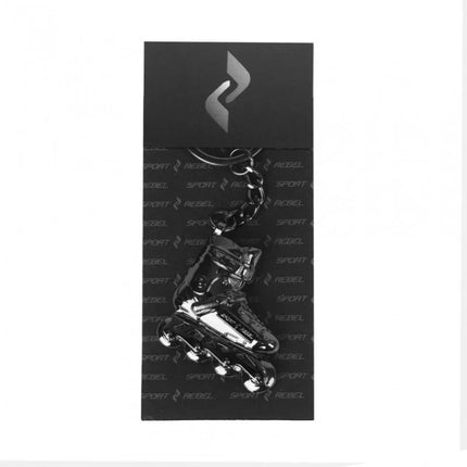 Sportrebel Plieno Raktų pakabuko Ritininis Sidabrinis