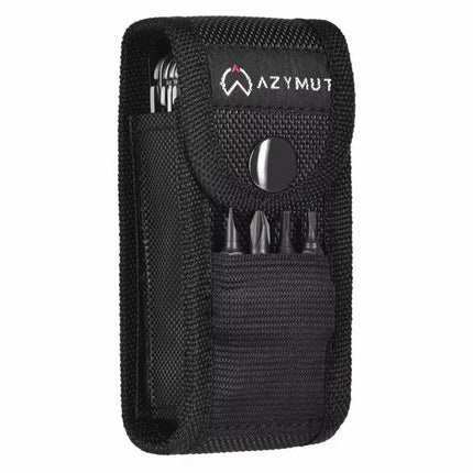 AZYMUT Trohon Multitool - 12 tools + 8 bits + holster (H-P2010121)