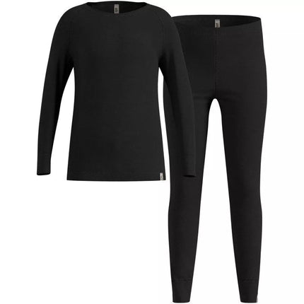 Odlo ilgas komplektas MERINO 200 vaikiškas size 1464m juodas