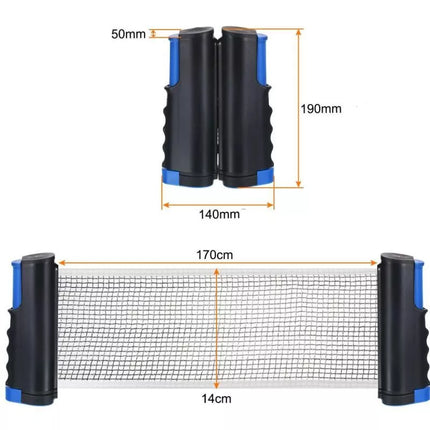 FLEX BEST SPORTING Automatinis stalo teniso tinklas